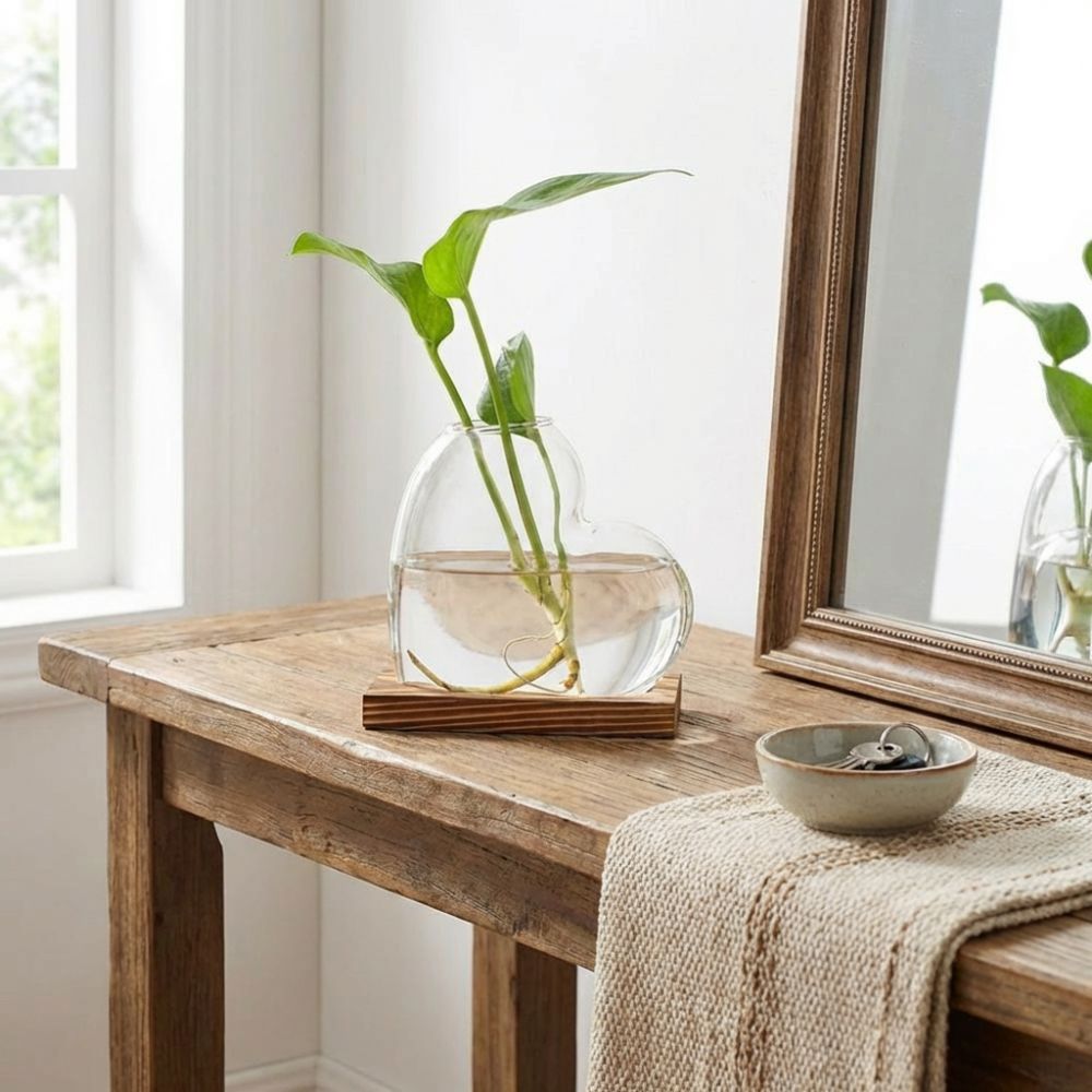 Propagation Station Vase - Vaso in Vetro Trasparente per Idroponica