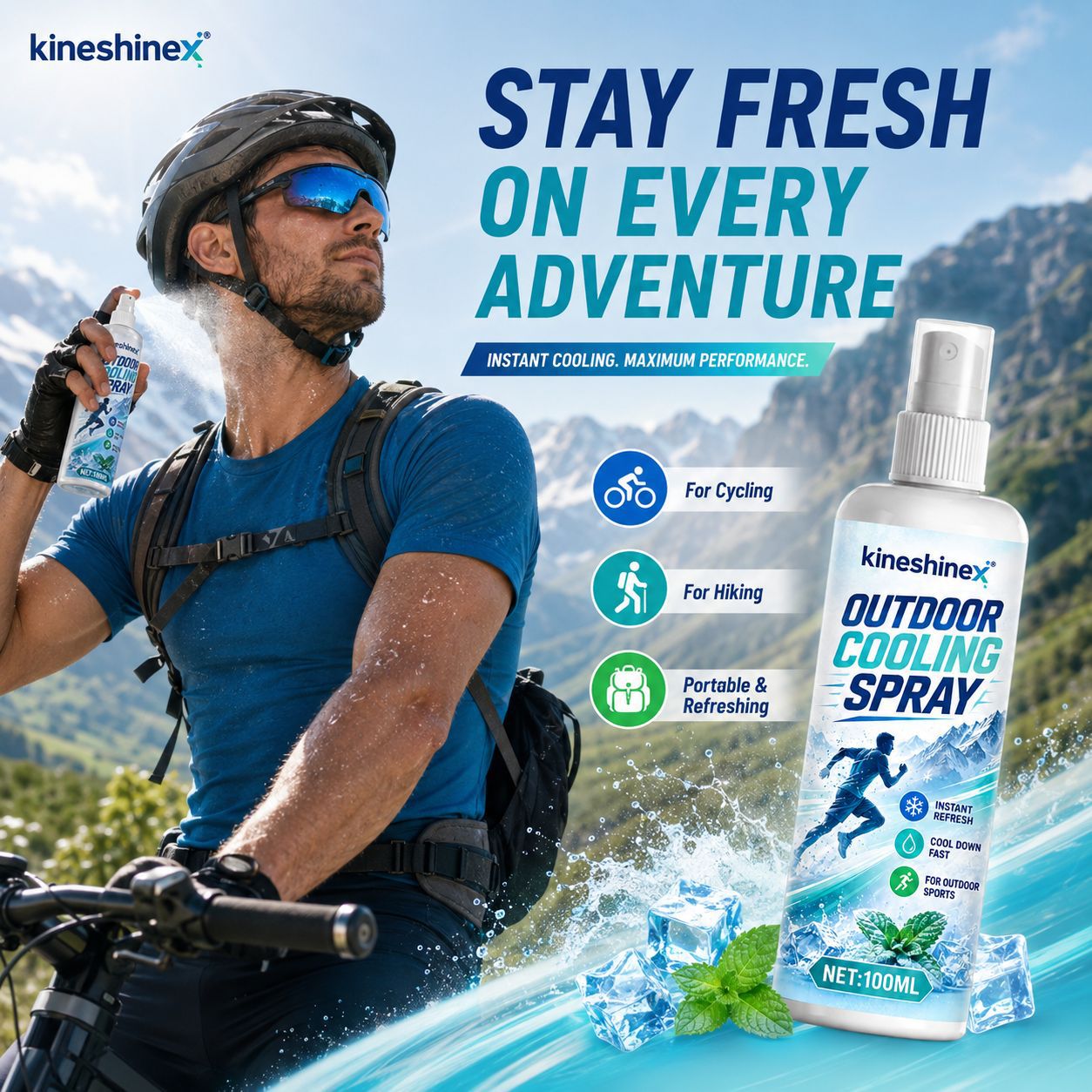 Spray Rinfrescante per Esterni - Misting Bottle Fine recensione e prezzo